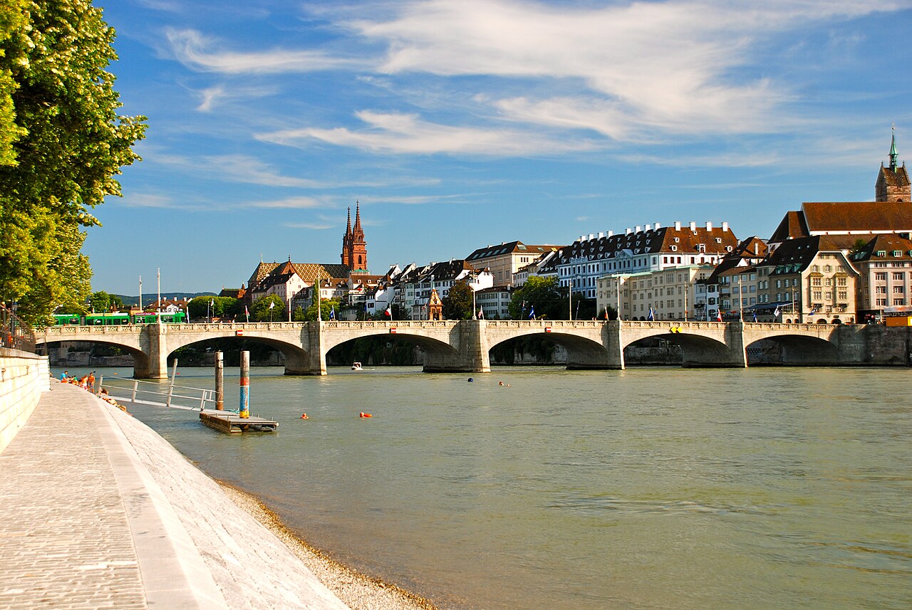 Basel, Switzerland, Middle Bridge