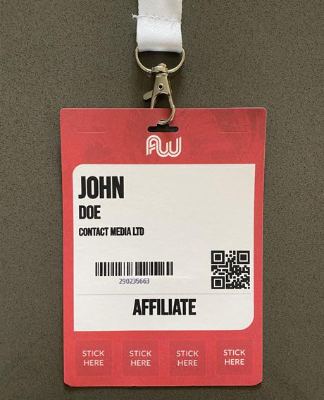 conference badge printing