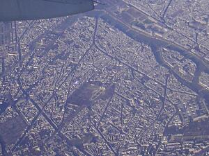 Paris aerial view