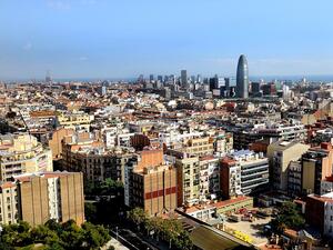 Barcelona skyline